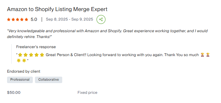 eMart Agency Client Review 20